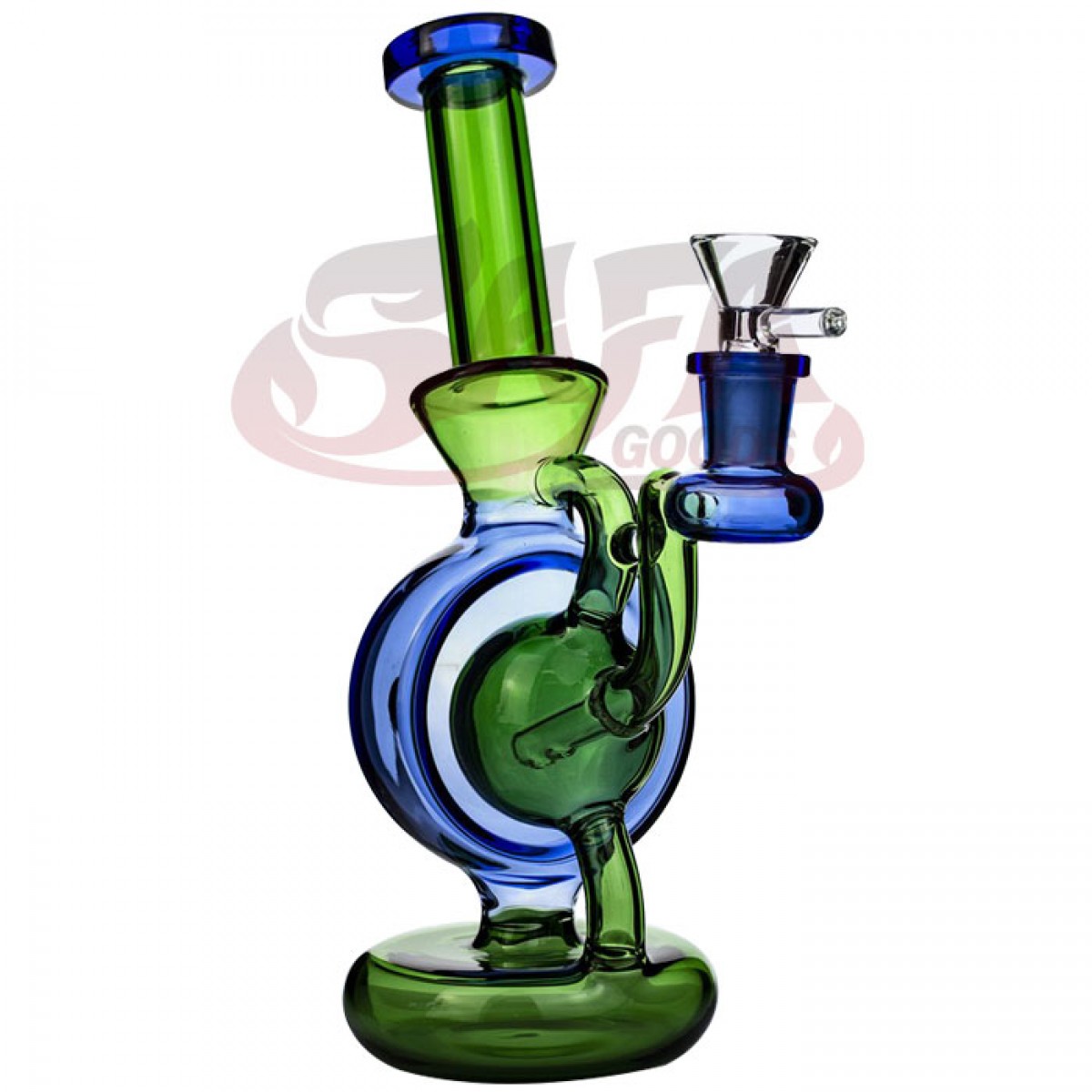 7 Inch Globe Recycler Water Pipes